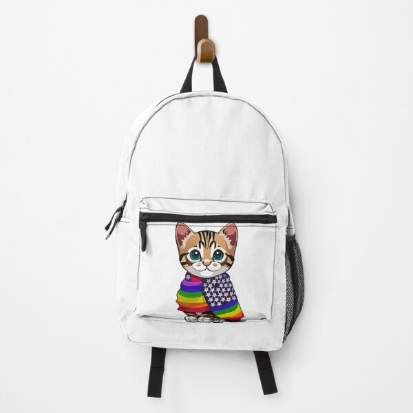 Artikelvorschau, Kitty Gay Pride US-Flagge entworfen und verkauft von Handstand365.