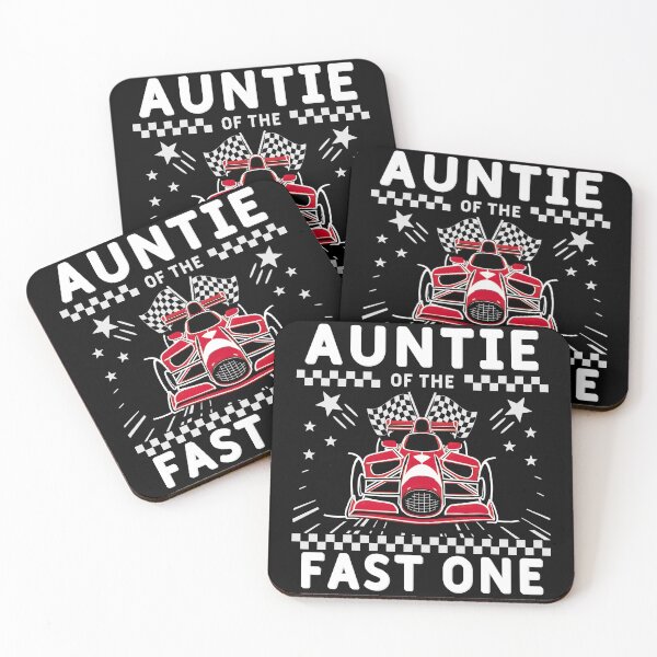 Item preview, Auntie Of The Fast One Birthday 1st Race car Family designed and sold by MTRBSK11.
