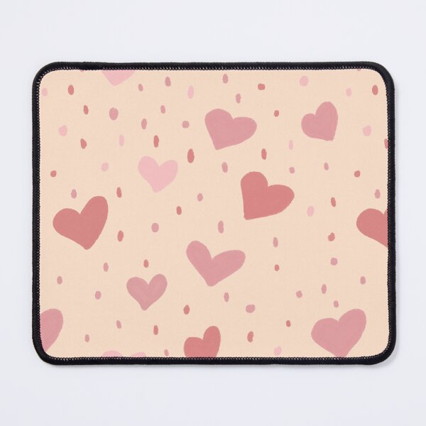 Item preview, Cute little heart shapes pattern designed and sold by pinkyfish1010.
