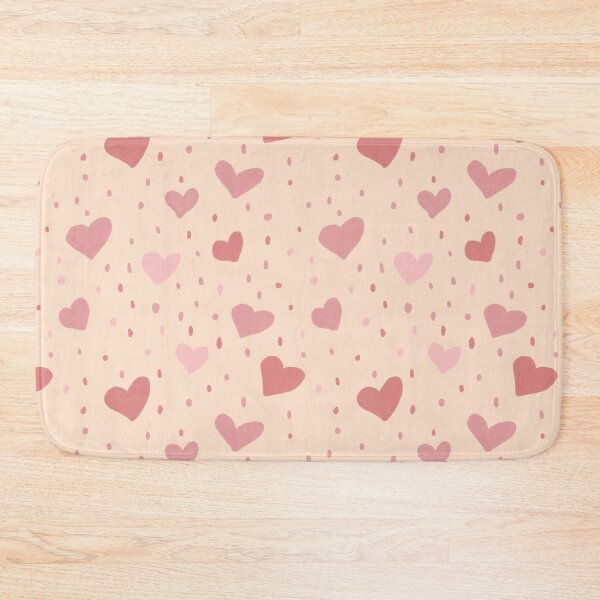 Item preview, Cute little heart shapes pattern designed and sold by pinkyfish1010.