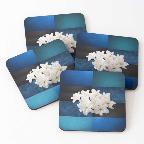Item preview, White Lily, Bold Background Patchwork designed and sold by WhiteSoftPetals.