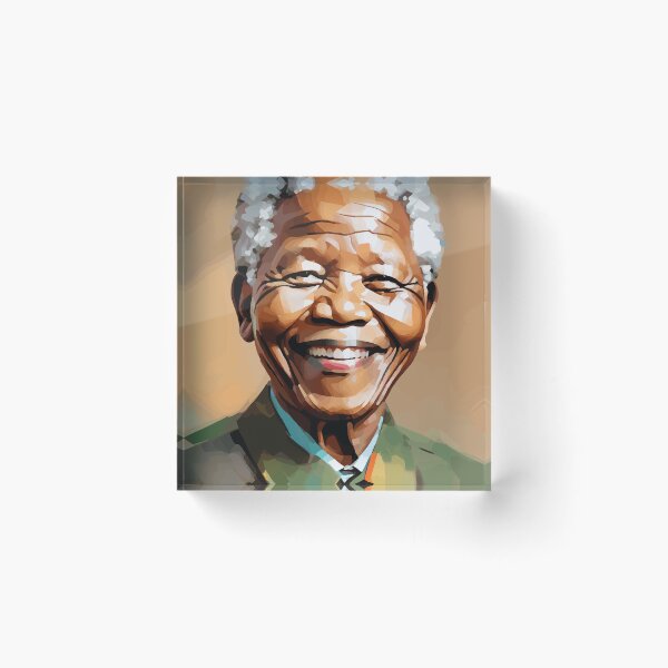 Item preview, Portrait of Nelson Mandela designed and sold by i-portraits.