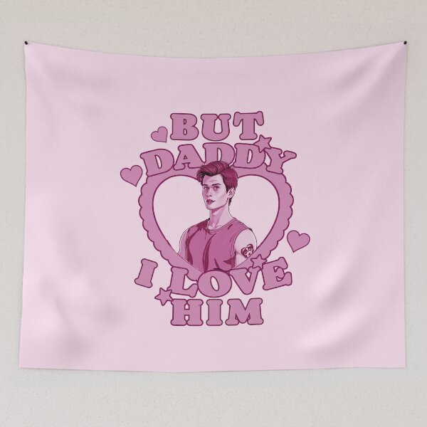 Item preview, Hayes Campbell Nicholas Galitzine But Daddy I love Him Blue designed and sold by baranskini.