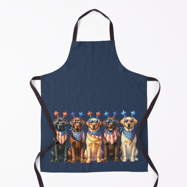 Item preview, Labrador Retrievers: 4th of July Celebration  designed and sold by rmcbuckeye.