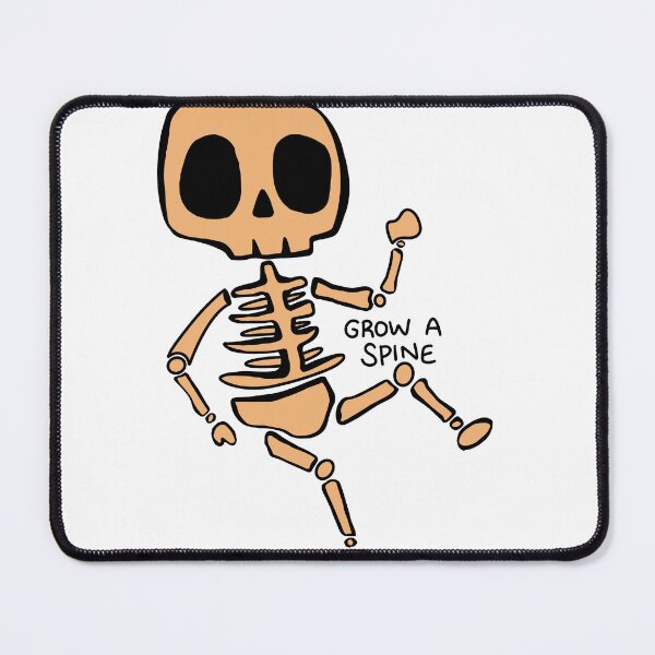 Item preview, Grow A Spine Silly Skeleton designed and sold by Pink Ribbon.