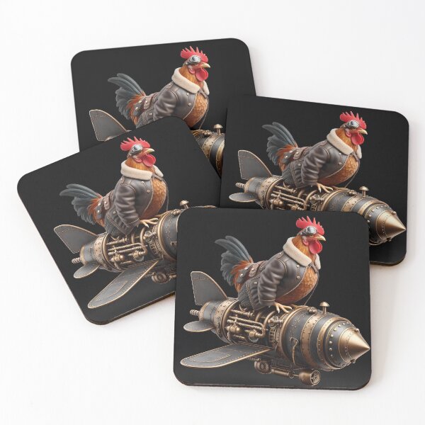 Item preview, Rocket Chicken Flight of the Avian Aviator designed and sold by Divyansh200102.