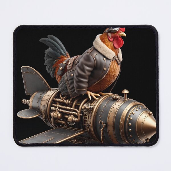 Item preview, Rocket Chicken Flight of the Avian Aviator designed and sold by Divyansh200102.