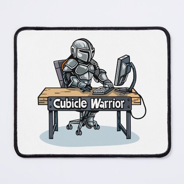 Item preview, Cubicle Warrior designed and sold by GalacticLabs.