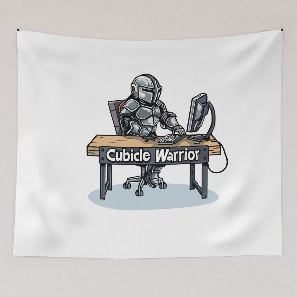 Item preview, Cubicle Warrior designed and sold by GalacticLabs.