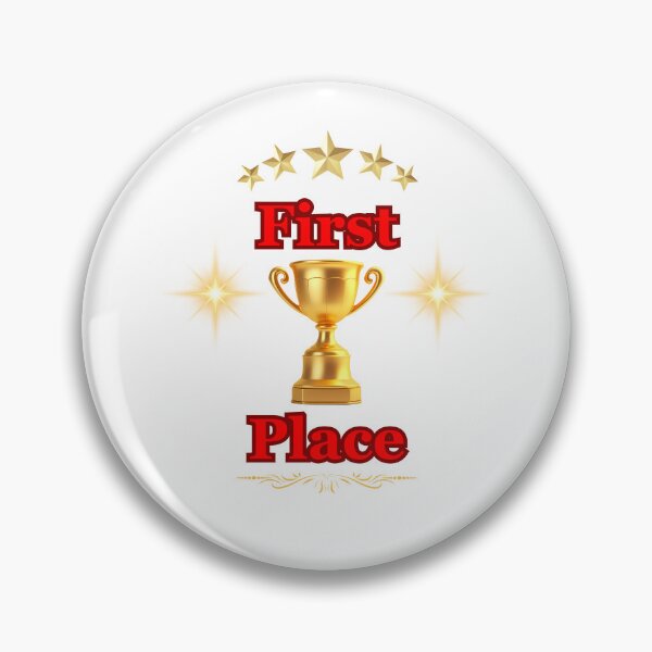 Item preview, Frist Place with a Trophy designed and sold by CanterburyLane.