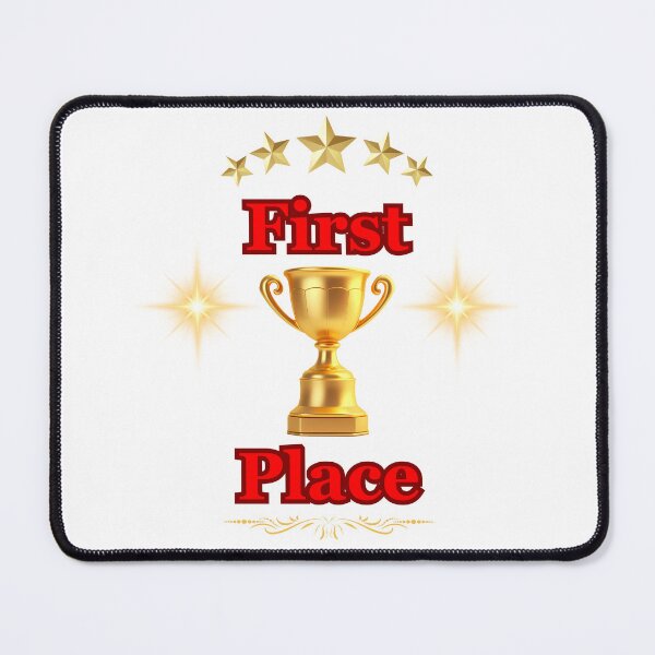 Item preview, Frist Place with a Trophy designed and sold by CanterburyLane.