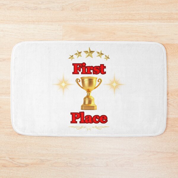Item preview, Frist Place with a Trophy designed and sold by CanterburyLane.