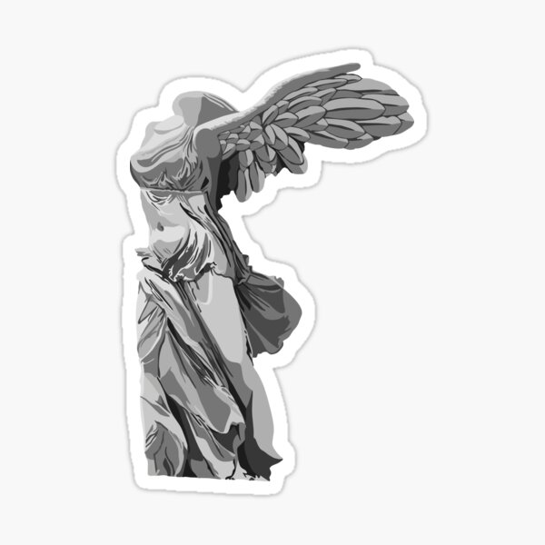 Item preview, Winged Victory: Statue of Greek Goddess of Victory designed and sold by art-by-soma.