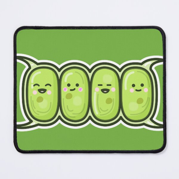 Item preview, Cute Algae Happy: green microalgae Desmodesmus designed and sold by thurakitdew.