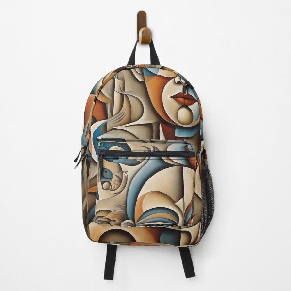 Item preview, Geometric man portrait, expressionist art designed and sold by lonelymoony.