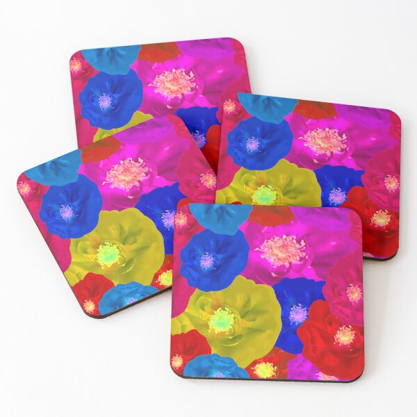 Item preview, Full of Floral / Brightly Colored Floral Photography - Repeating Pattern / Stunning Rose Photography designed and sold by Victoria Rose.