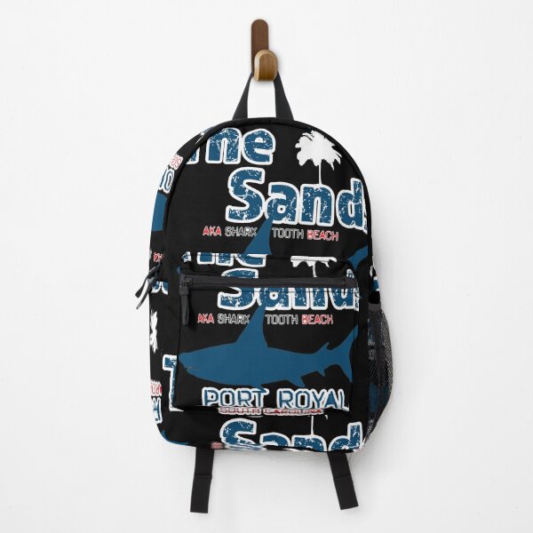 Item preview, The Sands AKA Shark Tooth Beach Port Royal, South Carol in blue designed and sold by TheBruce77.