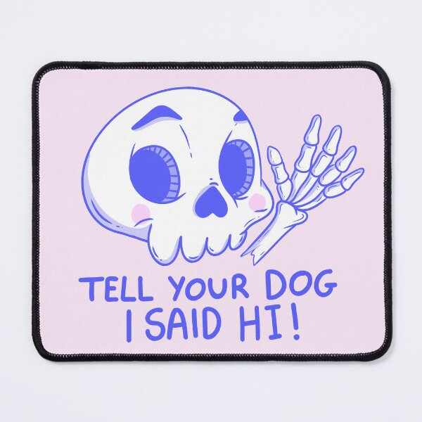 Item preview, Cute Skeleton Waving: Say Hello to Your Pup! designed and sold by Jess.a.creates.