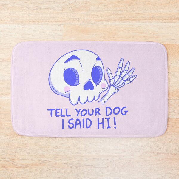 Item preview, Cute Skeleton Waving: Say Hello to Your Pup! designed and sold by Jess.a.creates.