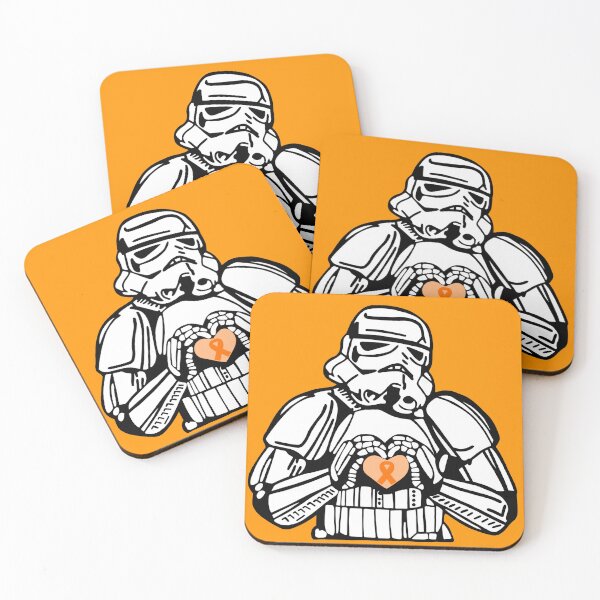 Item preview, Clone Trooper Awareness Ribbon (Orange)  designed and sold by CaitlynConnor.