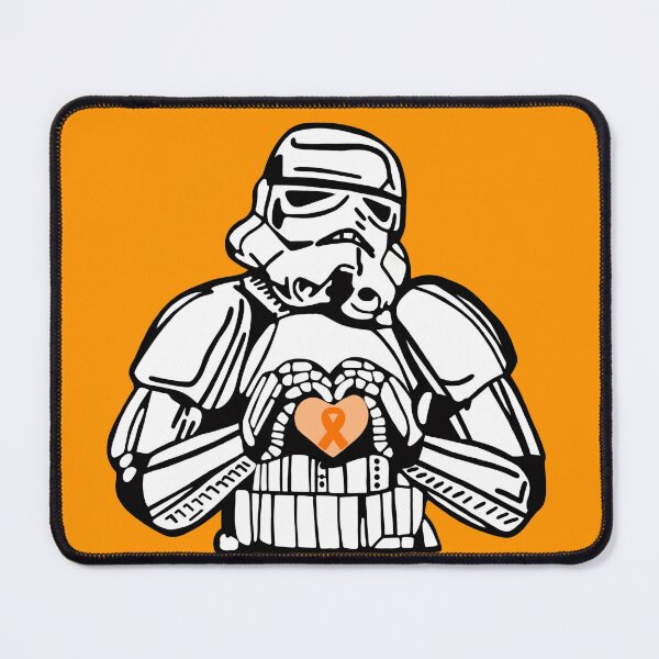 Item preview, Clone Trooper Awareness Ribbon (Orange)  designed and sold by CaitlynConnor.