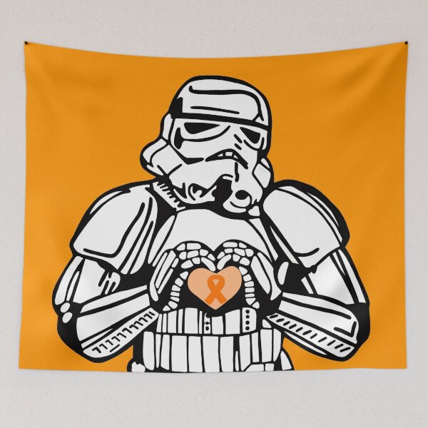 Item preview, Clone Trooper Awareness Ribbon (Orange)  designed and sold by CaitlynConnor.