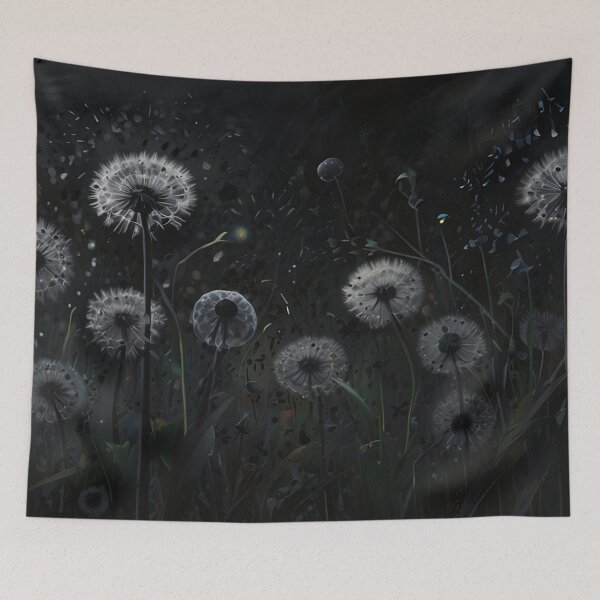 Item preview, dandelions in night designed and sold by optimusprime39.