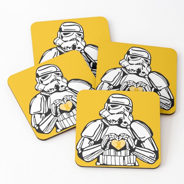 Item preview, Clone Trooper Awareness Ribbon (Yellow)  designed and sold by CaitlynConnor.