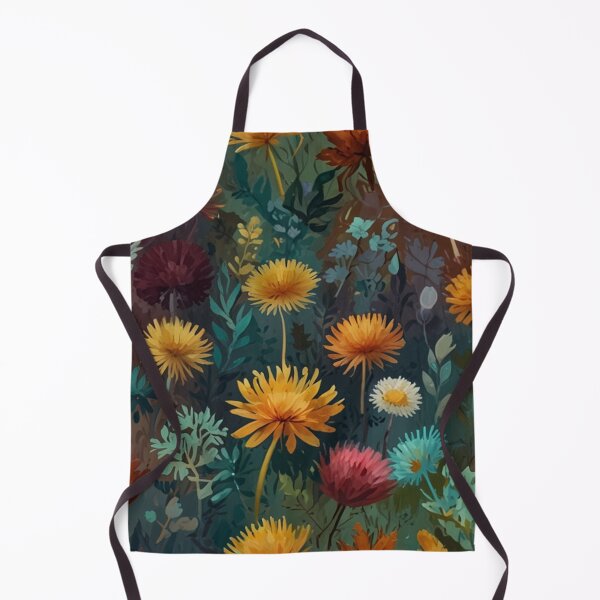 Item preview, colorful seamless dandelion pattern designed and sold by optimusprime39.