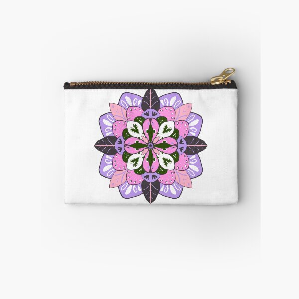 Item preview, SIELUNKUKKA pink and violet Symmetrical Bloom Harmony designed and sold by LuovaSieluART.