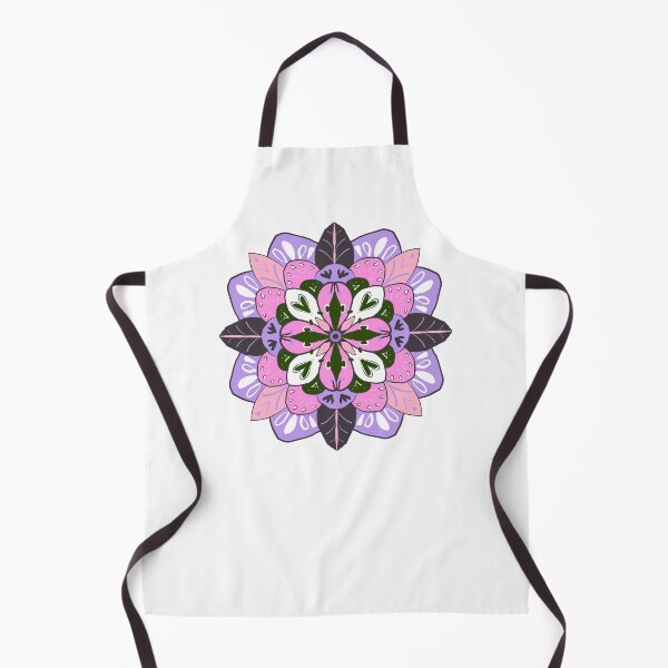 Item preview, SIELUNKUKKA pink and violet Symmetrical Bloom Harmony designed and sold by LuovaSieluART.