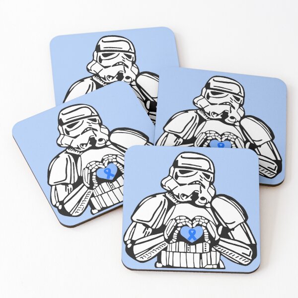 Item preview, Clone Trooper Awareness Ribbon (Blue)  designed and sold by CaitlynConnor.