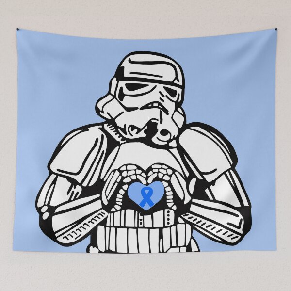 Artikelvorschau, Clone Trooper-Bewusstseinsband (blau) entworfen und verkauft von CaitlynConnor.