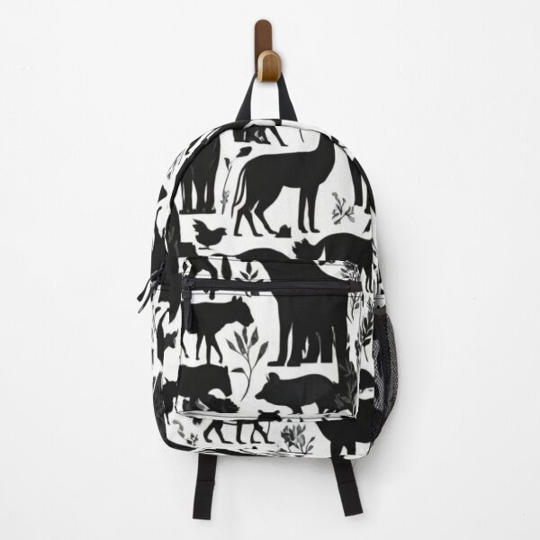 Item preview, wild animals silhouette seamless pattern designed and sold by optimusprime39.