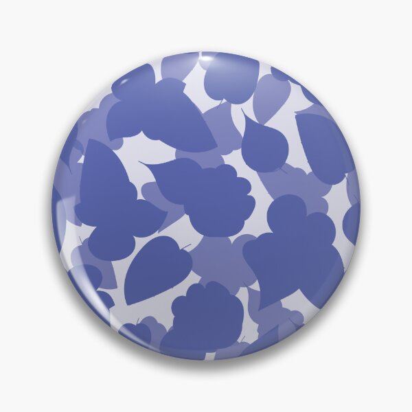 Item preview, Blue Shadow Play Leaves designed and sold by Honey Myrtle Studio.