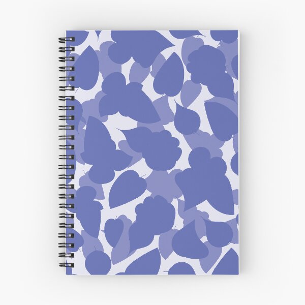 Item preview, Blue Shadow Play Leaves designed and sold by Honey Myrtle Studio.