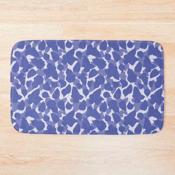Item preview, Blue Shadow Play Leaves designed and sold by Honey Myrtle Studio.