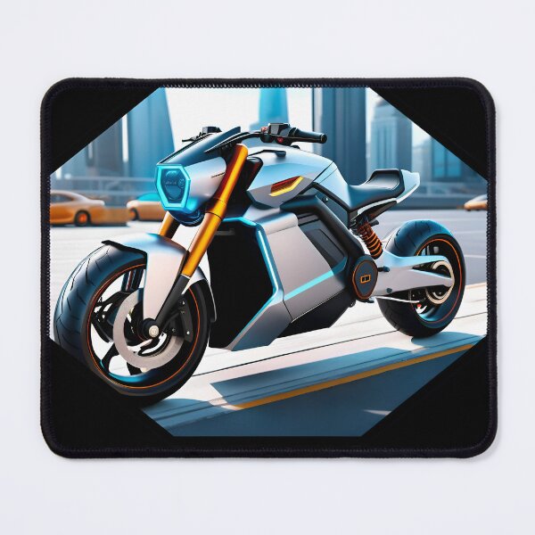 Item preview, Futuristic Fun The Electric Motorcycle Adventure designed and sold by TheArtOfPat.