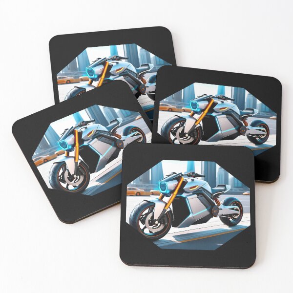 Item preview,  Futuristic Fun The Electric Motorcycle Adventure designed and sold by TheArtOfPat.