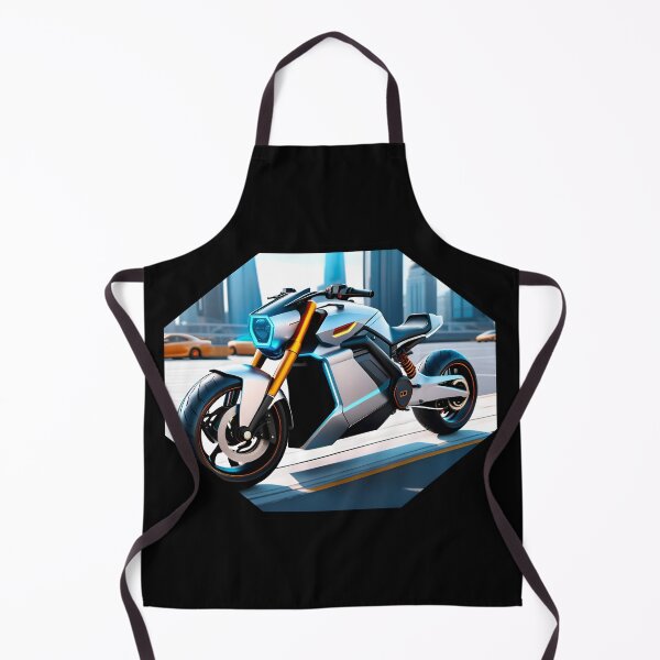 Item preview, Futuristic Fun The Electric Motorcycle Adventure designed and sold by TheArtOfPat.