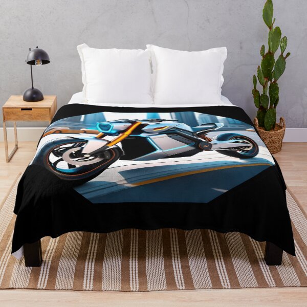 Item preview,  Futuristic Fun The Electric Motorcycle Adventure designed and sold by TheArtOfPat.