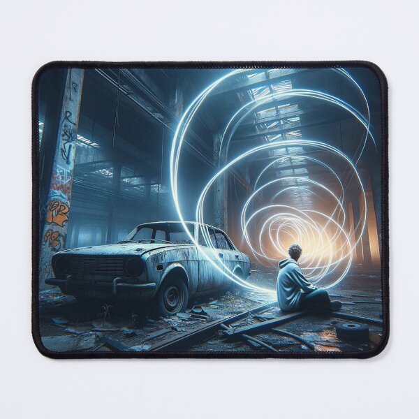 Item preview, Light Trails - AI Generated Art designed and sold by Paul Louis Villani.