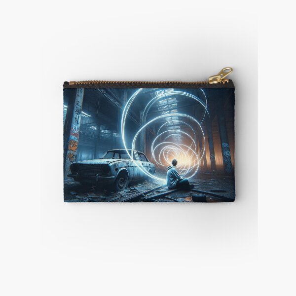 Item preview, Light Trails - AI Generated Art designed and sold by Paul Louis Villani.