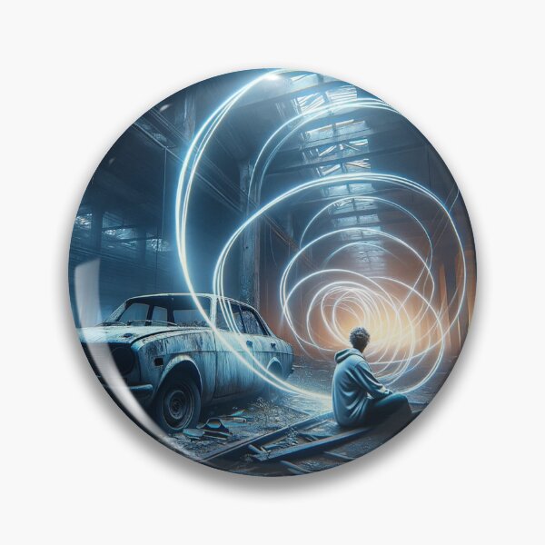 Item preview, Light Trails - AI Generated Art designed and sold by Paul Louis Villani.