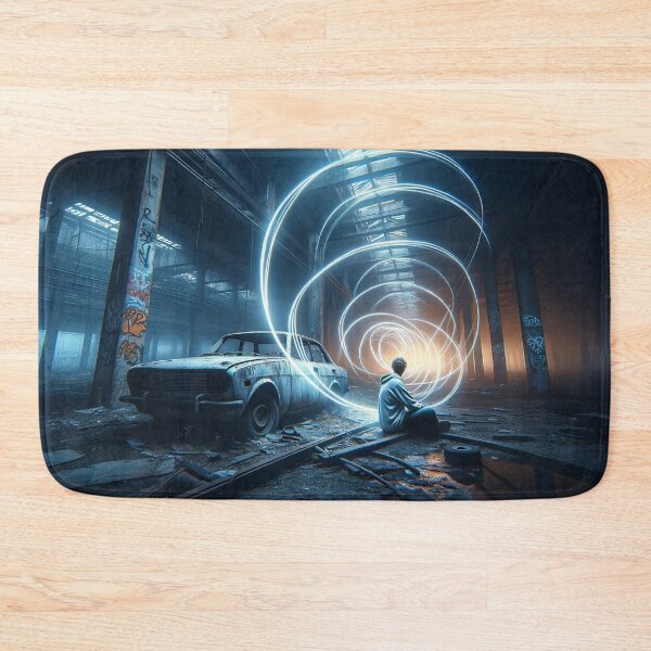 Item preview, Light Trails - AI Generated Art designed and sold by Paul Louis Villani.