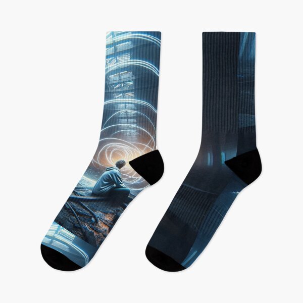 Item preview, Light Trails - AI Generated Art designed and sold by Paul Louis Villani.
