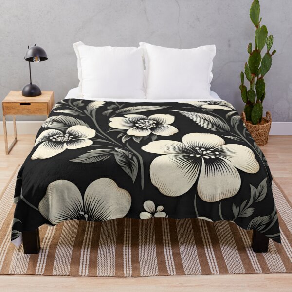Item preview, Flowers Black and White  designed and sold by GraphicsClub.
