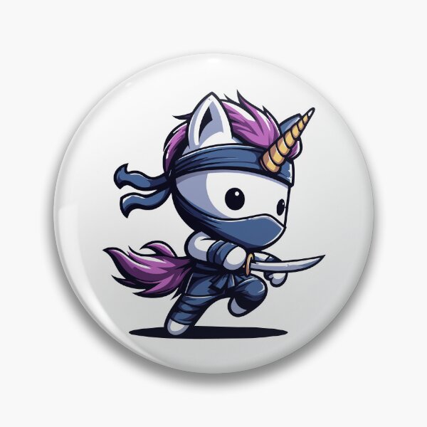 Item preview, Ninja Unicorn Warrior designed and sold by Designowner.