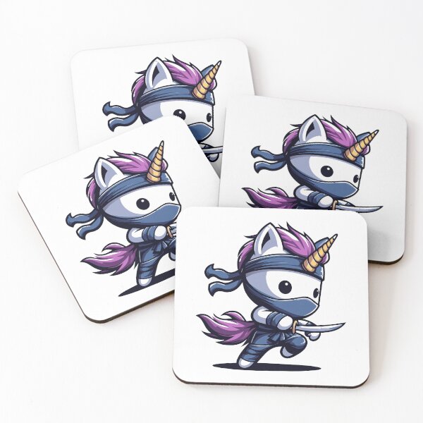 Item preview, Ninja Unicorn Warrior designed and sold by Designowner.