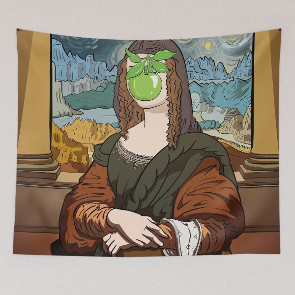 Item preview, Mona Lisa Art Mash designed and sold by CJ-Cusack.